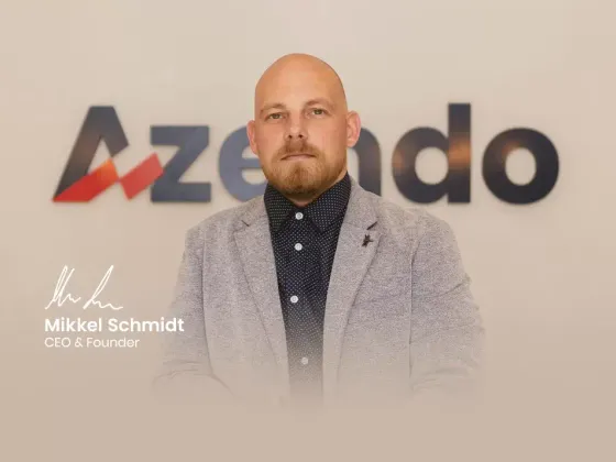 Mikkel Schmidt, CEO and founder of Azendo