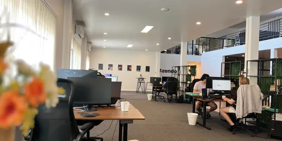 The Azendo office floor in Chiang Mai